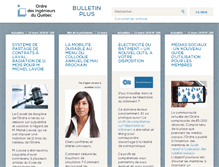 Tablet Screenshot of bulletinsoiq.qc.ca
